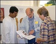 In 1998 he has represented India&nbsp;at the "International Art Exhibition" which was held&nbsp;&nbsp; in England.