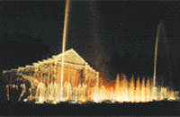 Musical fountain