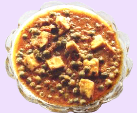 Matar Paneer