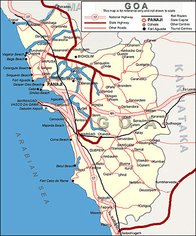 Goa Map