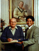 Sachin with Sir.Don Bradman